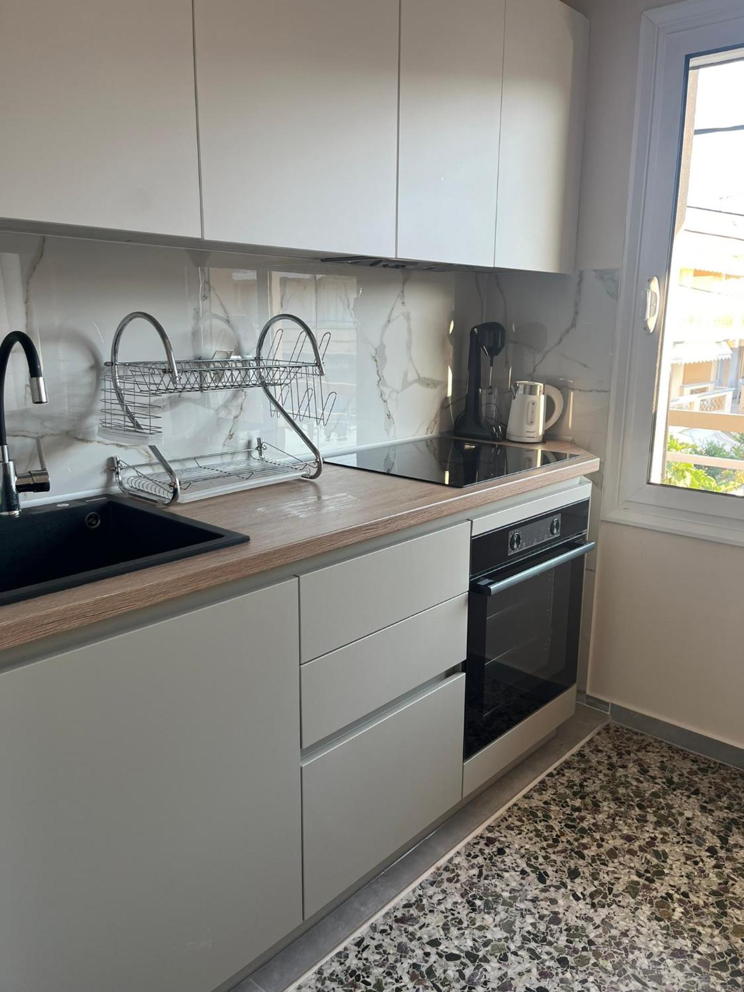 Mz Apartment Néa Péramos Exteriör bild